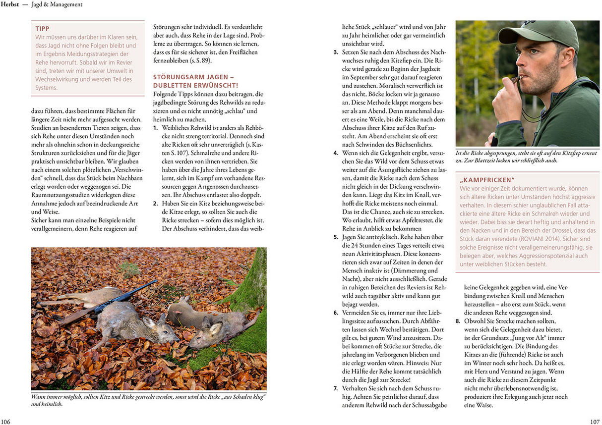Auf Rehe jagen: Mit Herz und Verstand