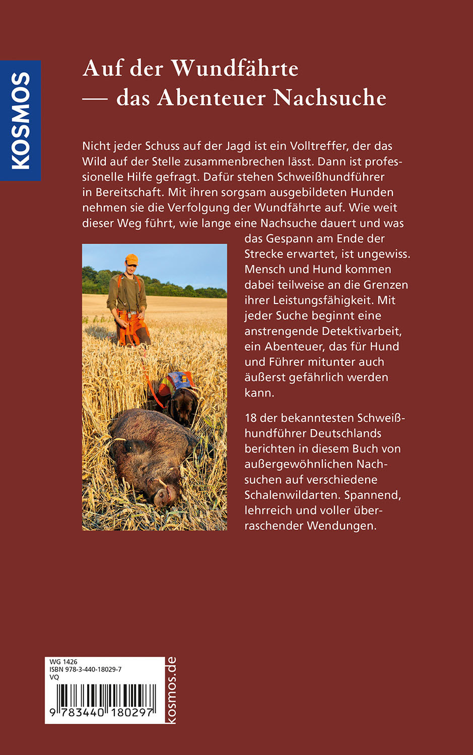 Auf der Nachsuche Rueckseite Cover