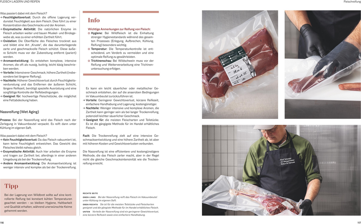Das Geheimnis des Schweizer Schnitts Wildbretverwertung