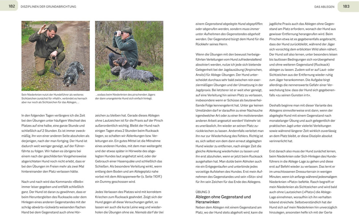 Der Jagdgebrauchshund, Tabel - Leseprobe 1