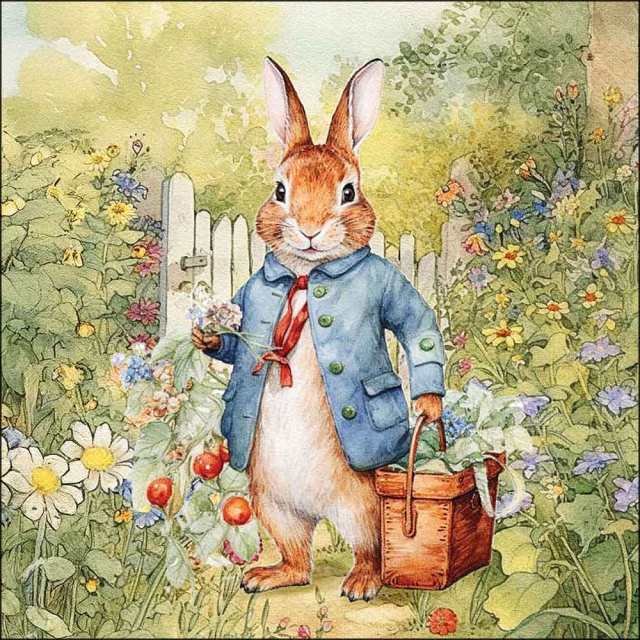 Servietten Mister Rabbit