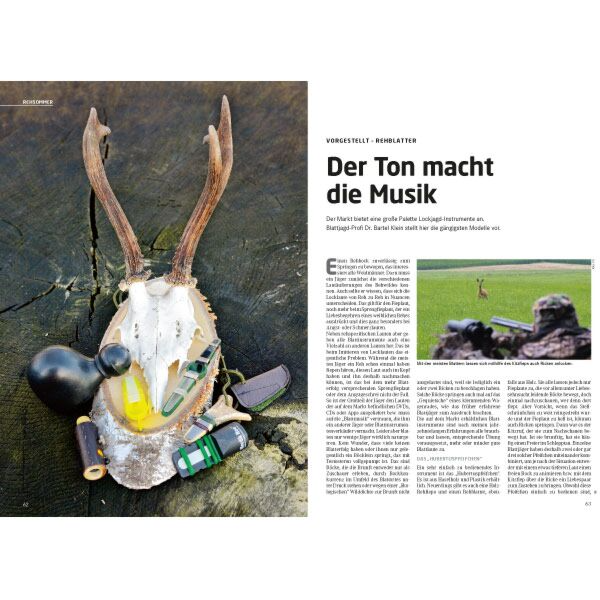 Sonderheft Rehwild mit DVD - Rehblattern