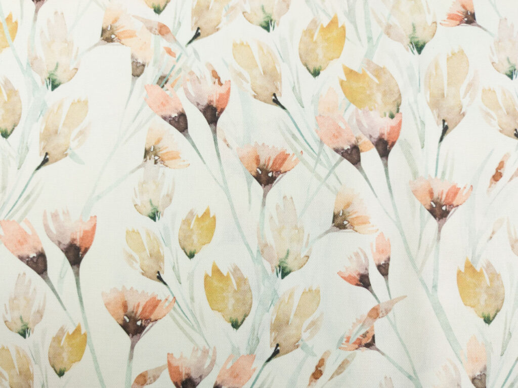 Wildtulpen Pastell Stoff