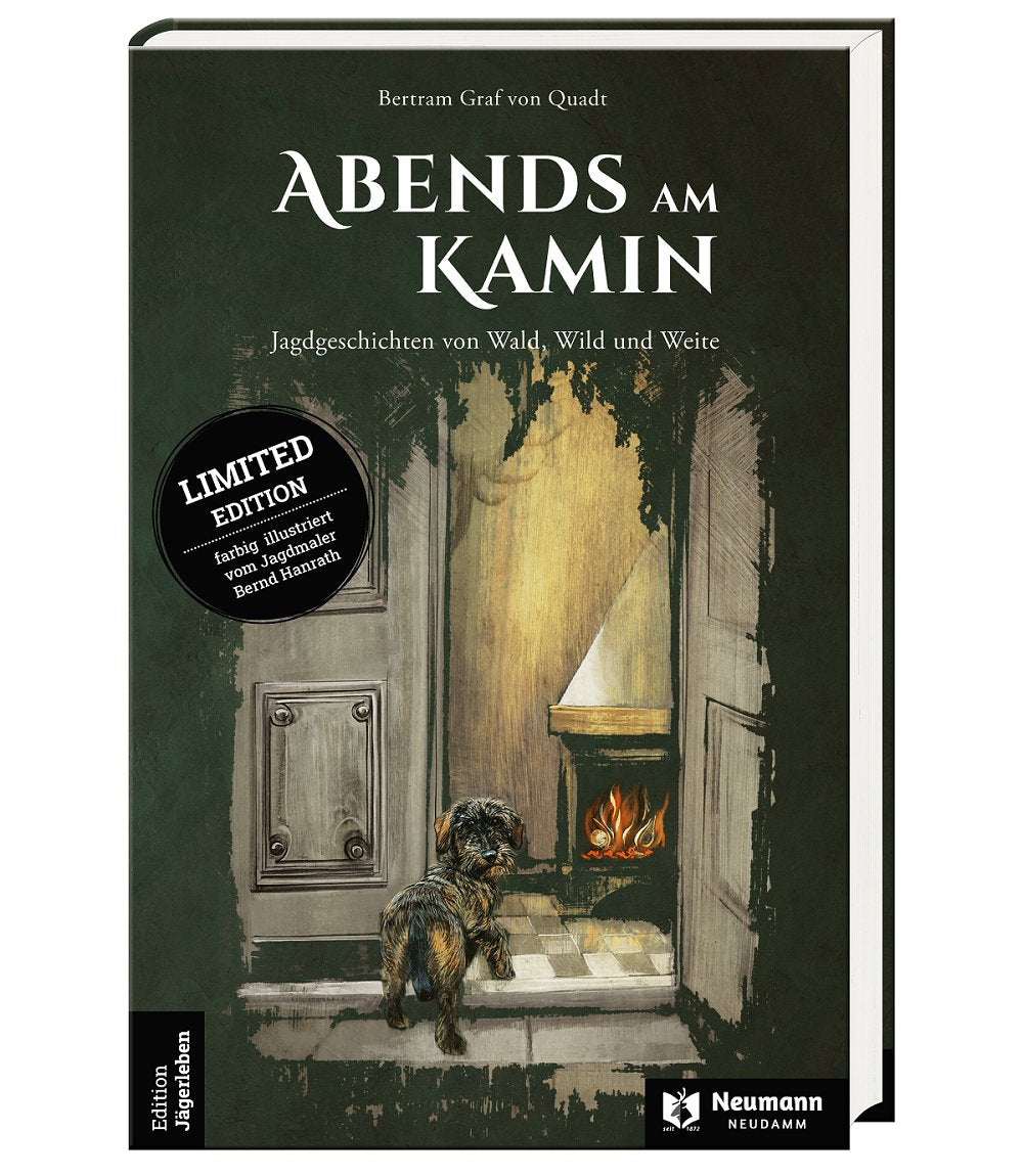 Abends am Kamin Cover Jagdbuch