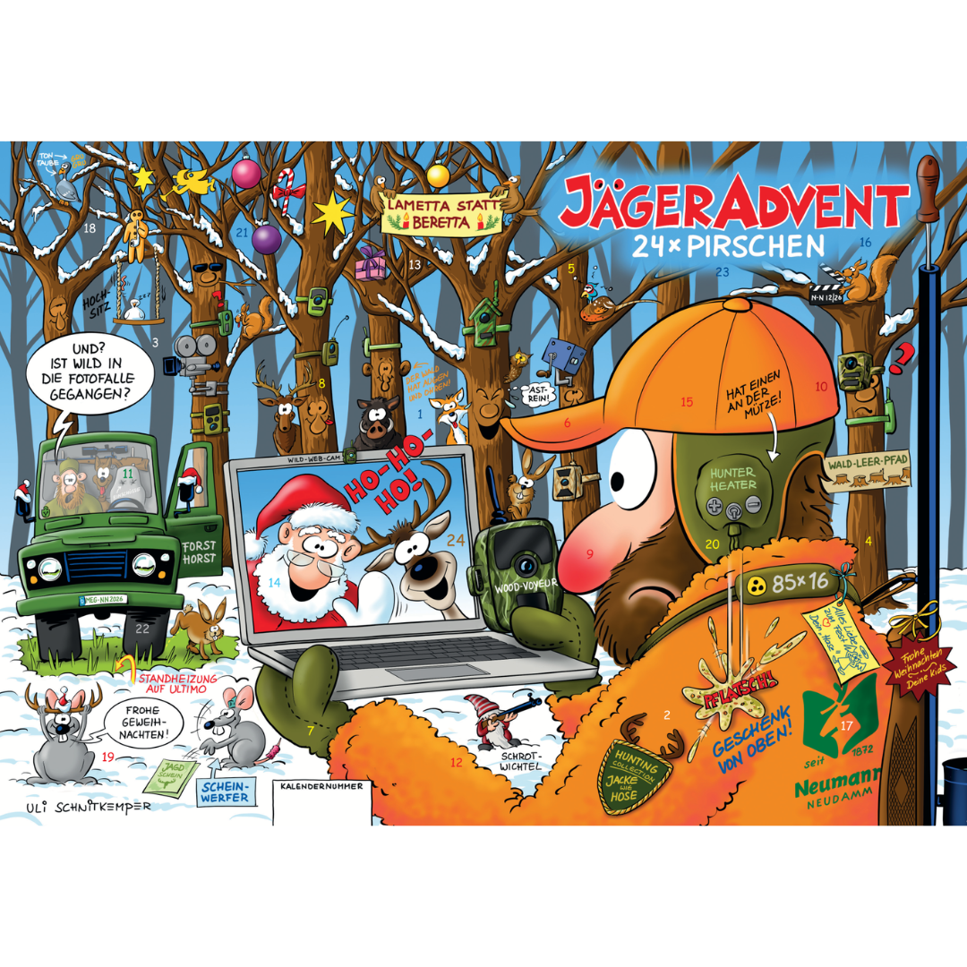 Gewinnspiel Adventskalender "Jägeradvent 24x Pirschen"