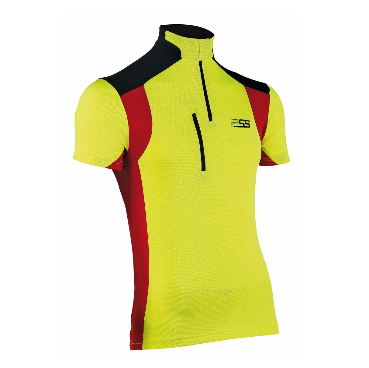 PSS X-Treme Kurzarm Shirt gelb rot