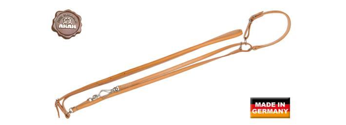 Umhängeleine mit Halsung 10 mm breit