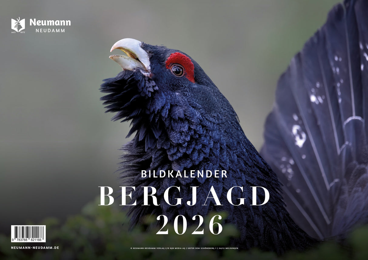 Bergjagd Kalender 2026 Titelbild