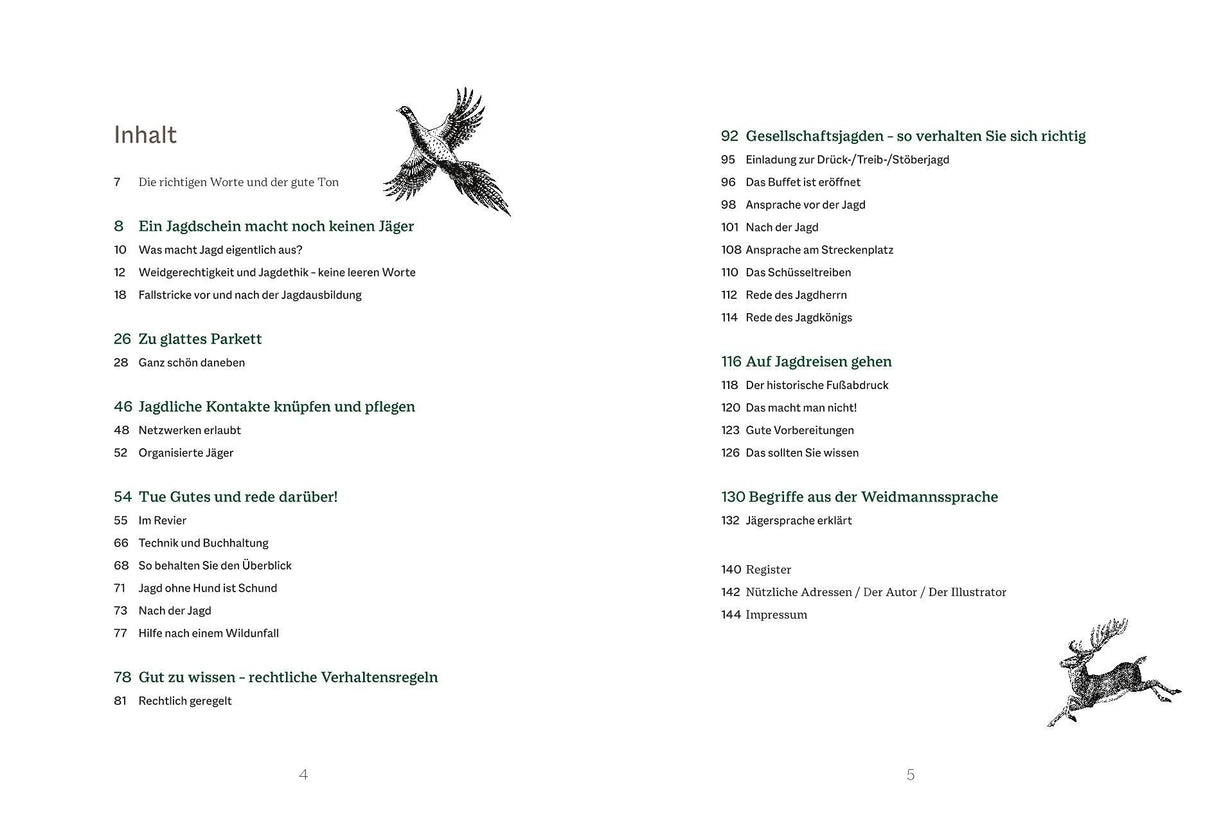 Der kleine Jager Knigge Innenansicht