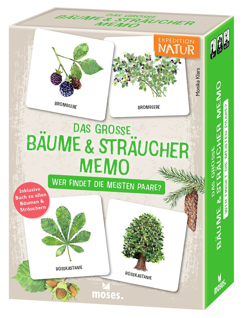 Expedition Natur: Das große Bäume & Sträucher Memo