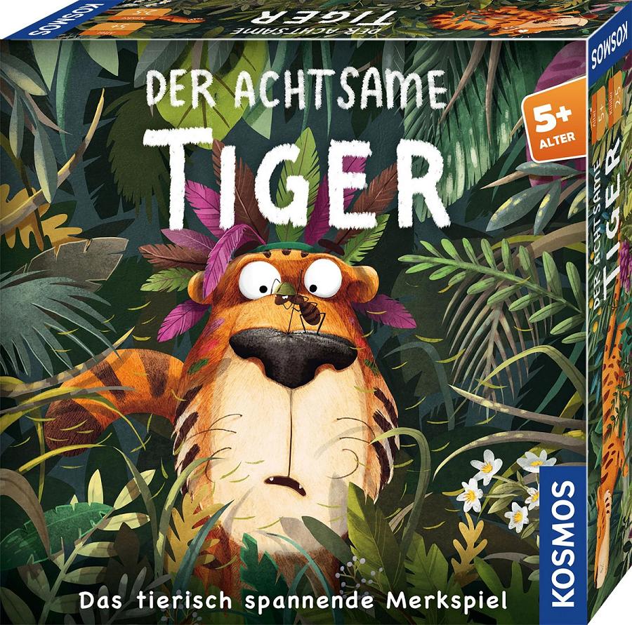 Memo-Spiel Der achtsame Tiger