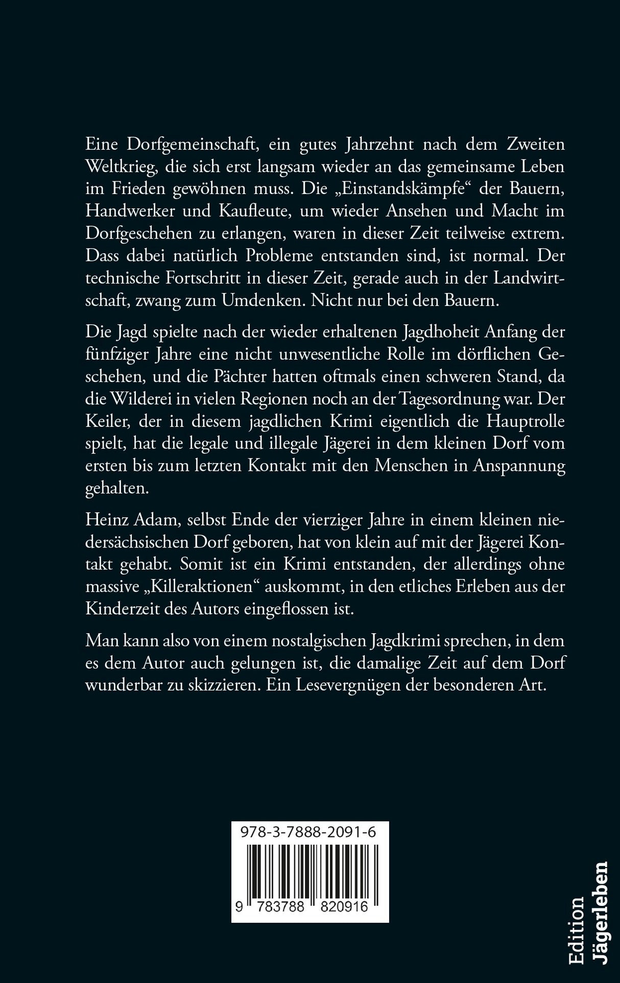 Der Keiler vom grossen Kahlschlag Krimi