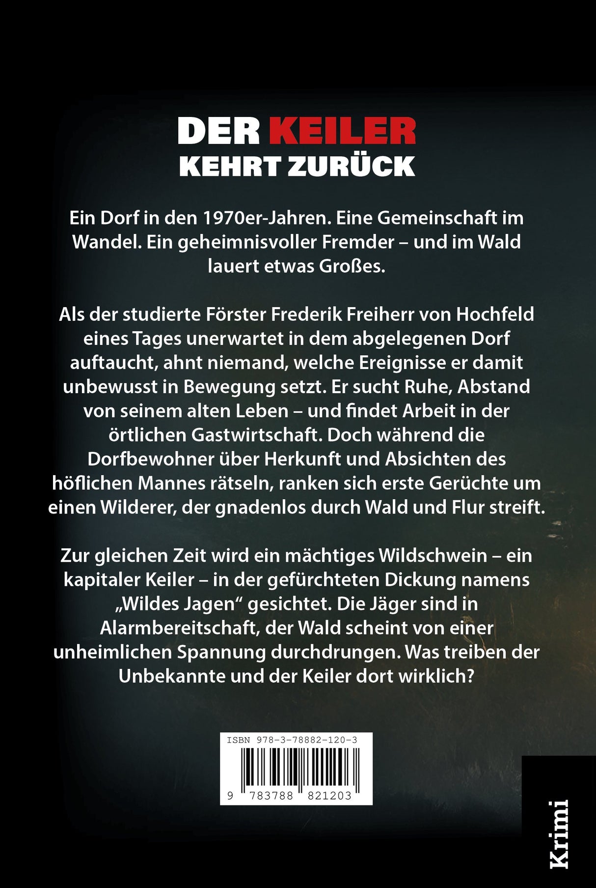 Jagdkrimi der keiler kehrt zurueck