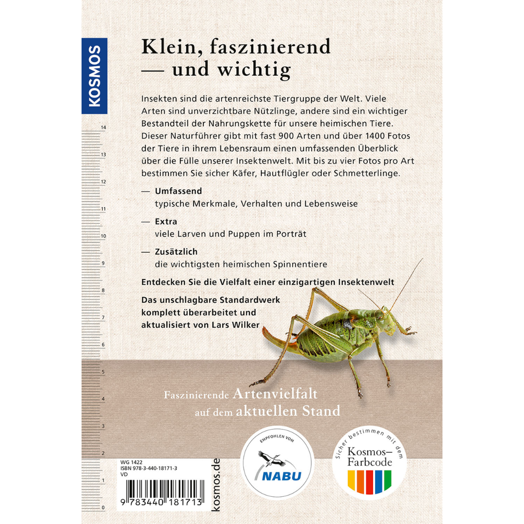 Der KOSMOS Insektenführer - Backcover