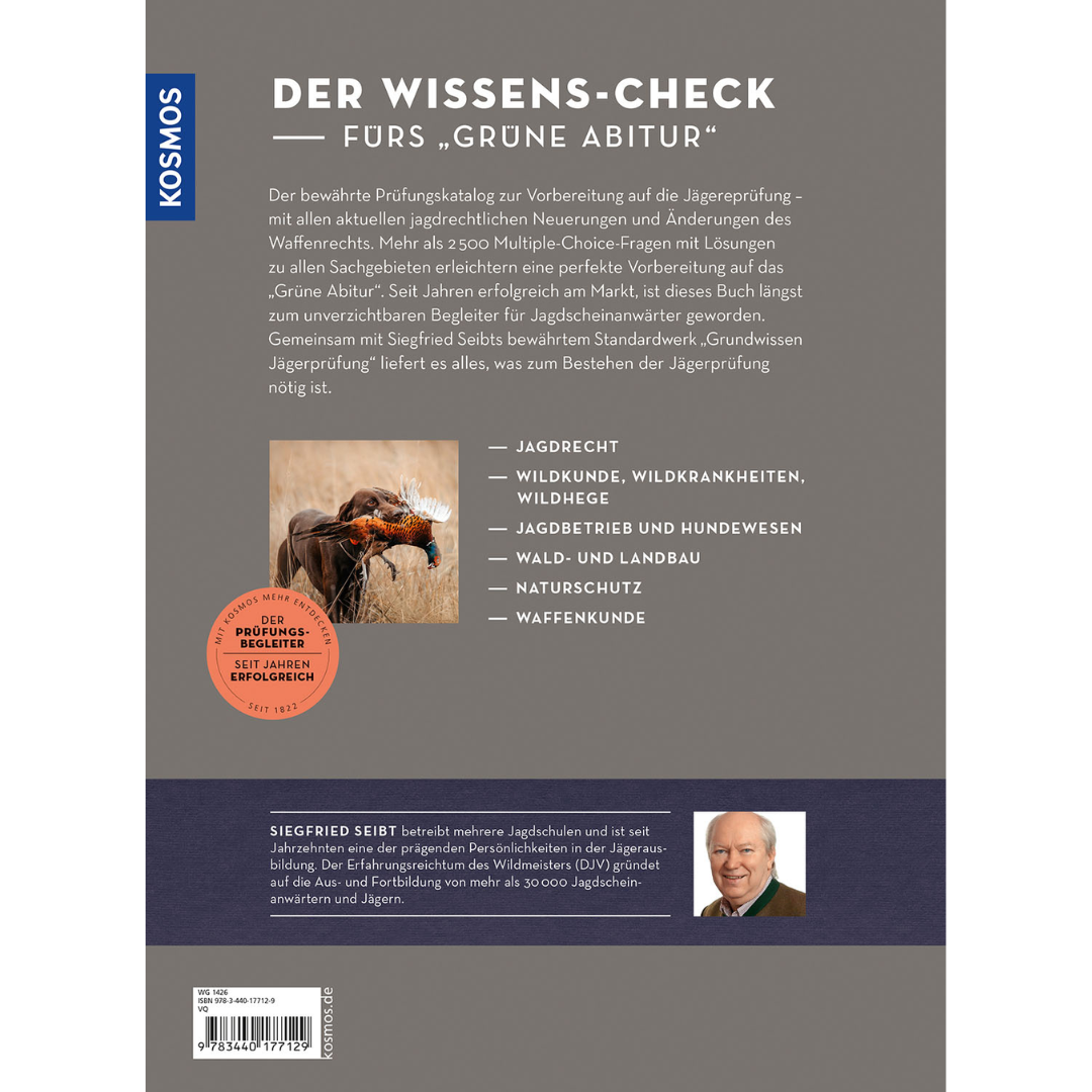 Die Jägerprüfung in Frage und Antwort - Backcover