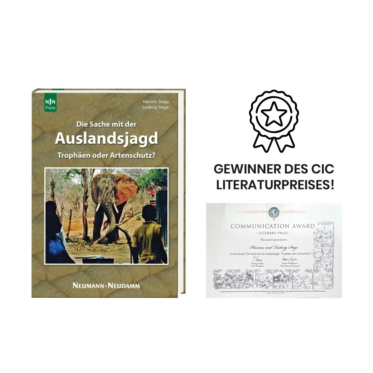 die sache mit der auslandsjagd buch