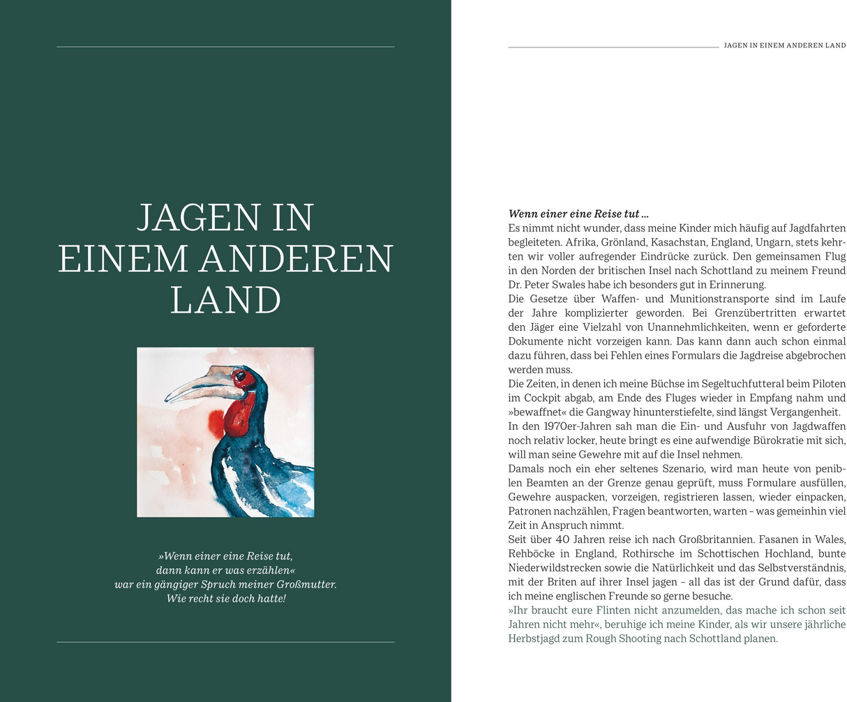 Ein Leben für die Jagd - Jagen in einem anderen Land