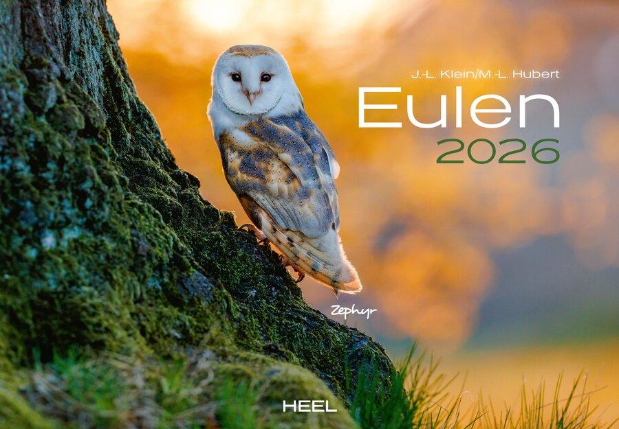 Eulen Kalender 2026 Heel Cover