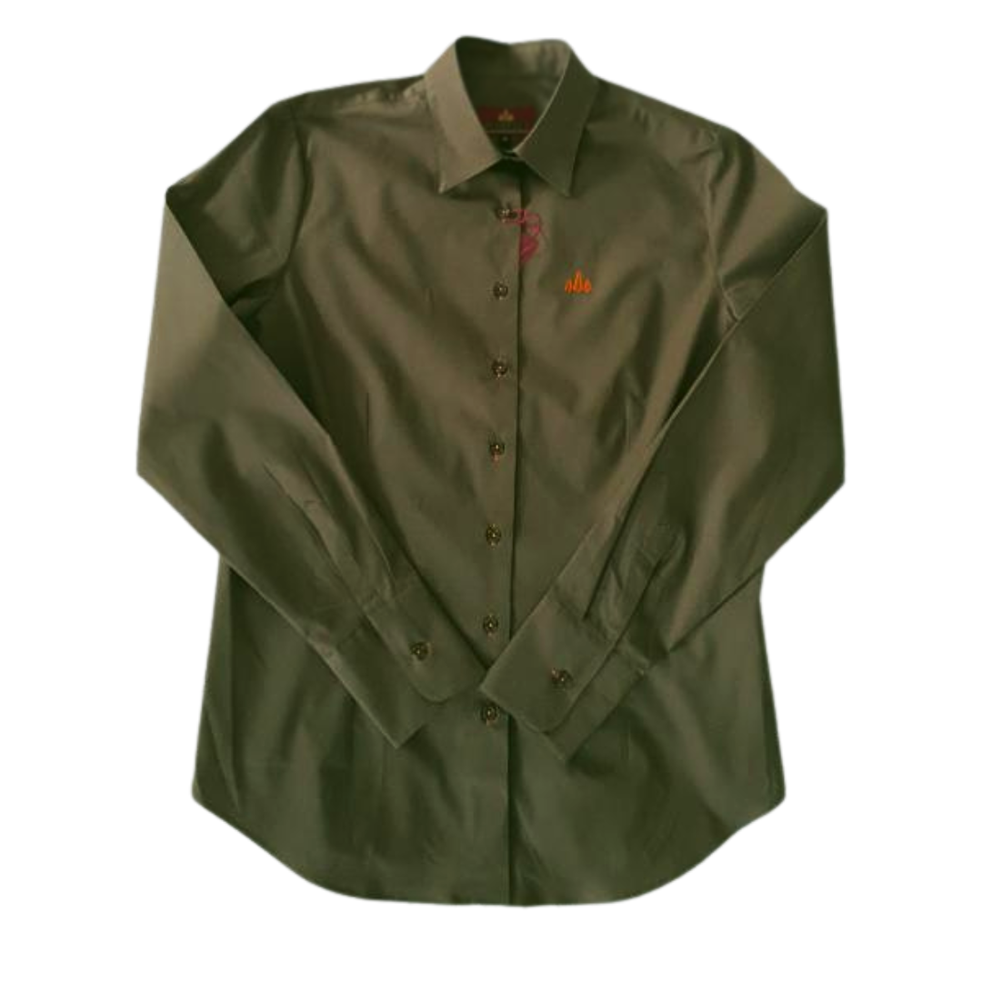 Foresta Damen Jagdbluse mit Stickerei