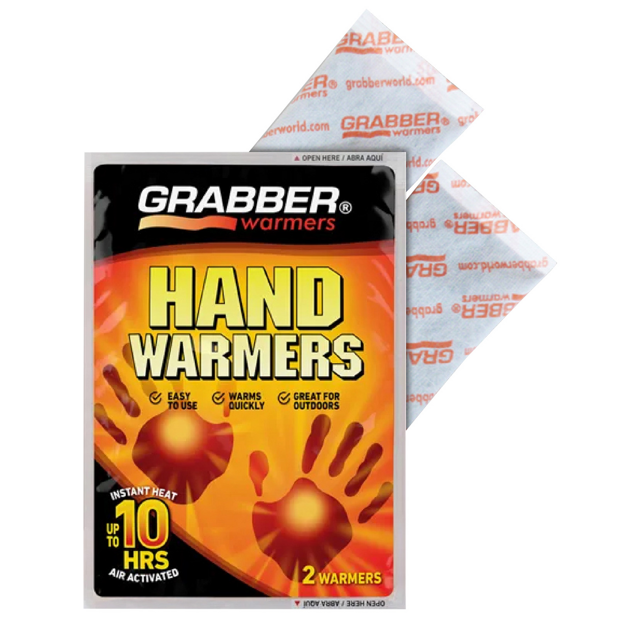 GRABBER Körperwärmer mit Klebefläche