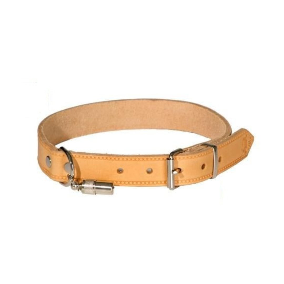 Halsband genietet natur mit Adressanhänger