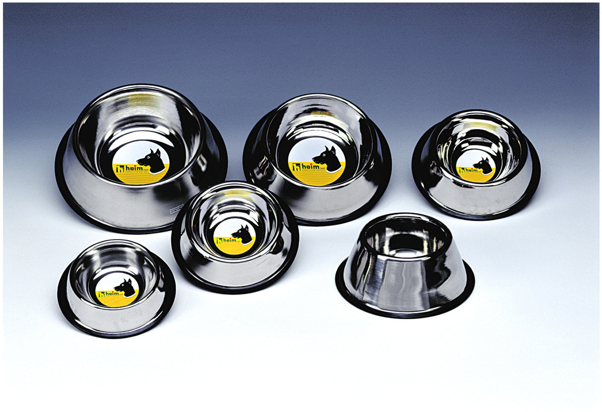 Hundenapf aus Chromstahl