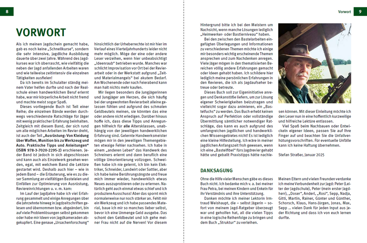 Jungjäger-Ratgeber - Revierarbeit - Vorwort