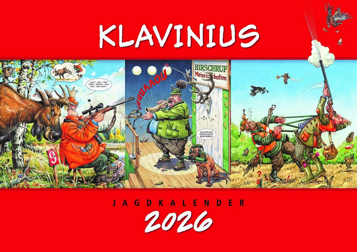 Klavinius Jagdkalender 2026
