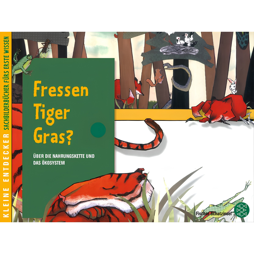 Kleine Entdecker – Fressen Tiger Gras? Über die Nahrungskette und das Ökosystem
