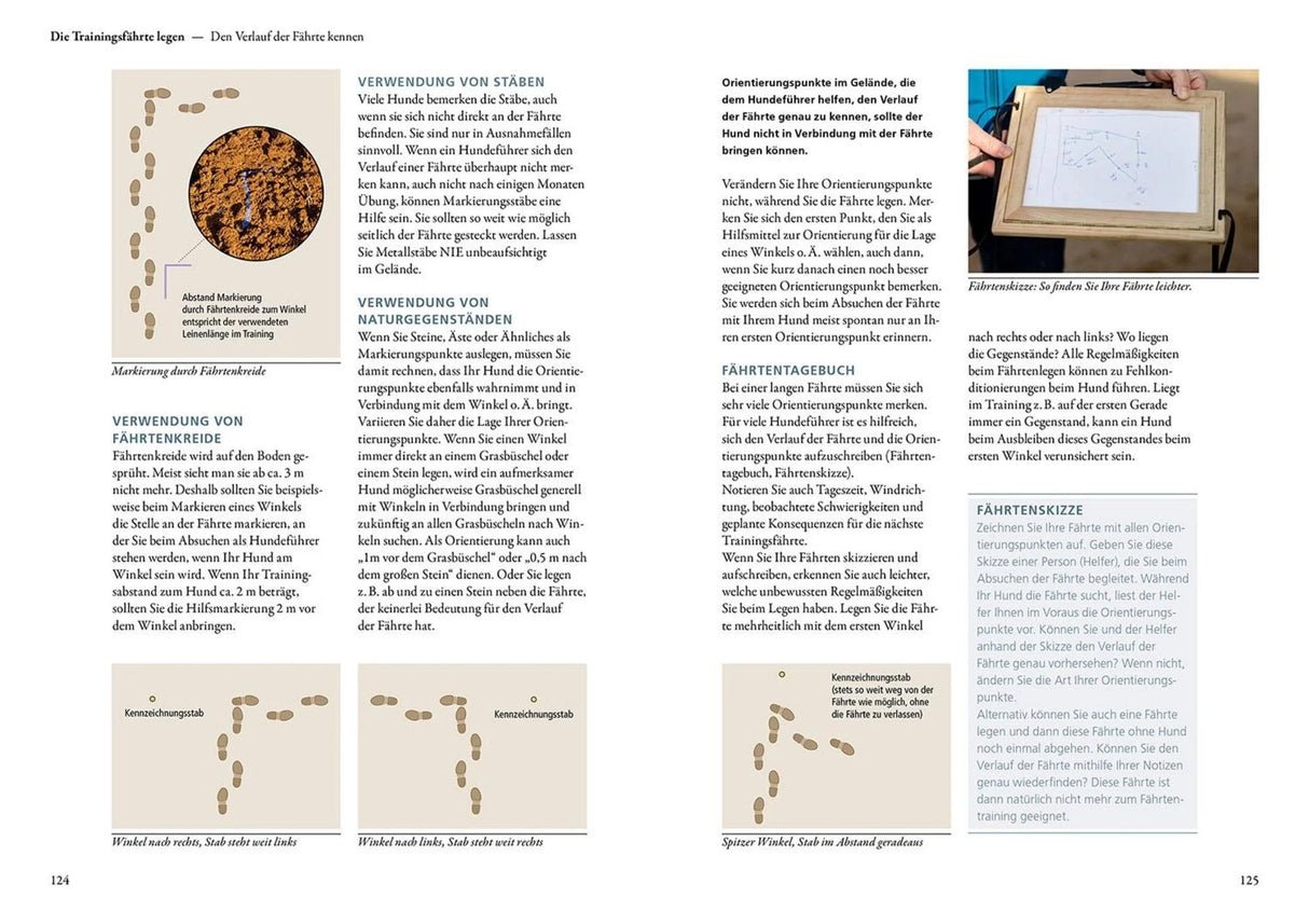 Trainingsbuch Faehrtenarbeit Details