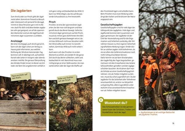 Das Jagdbuch fuer Kids - Jagdarten