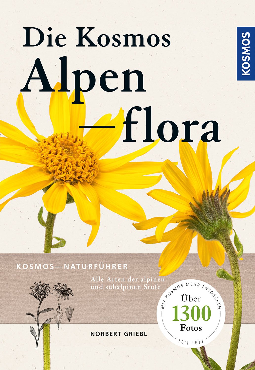 Die Kosmos Alpenflora Buch