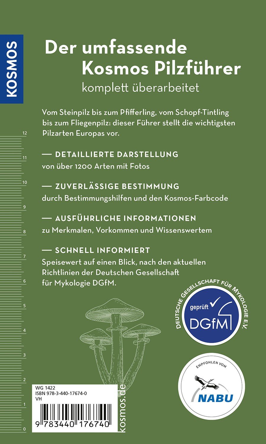 Der grosse Kosmos Pilzfueher RS Cover