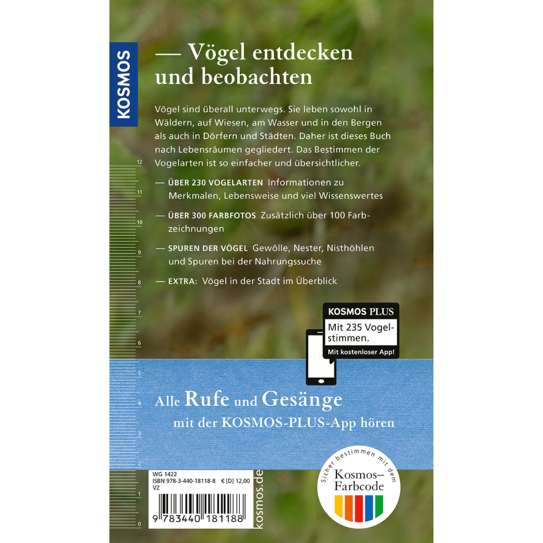 Kosmos Vogelführer für unterwegs - Backcover