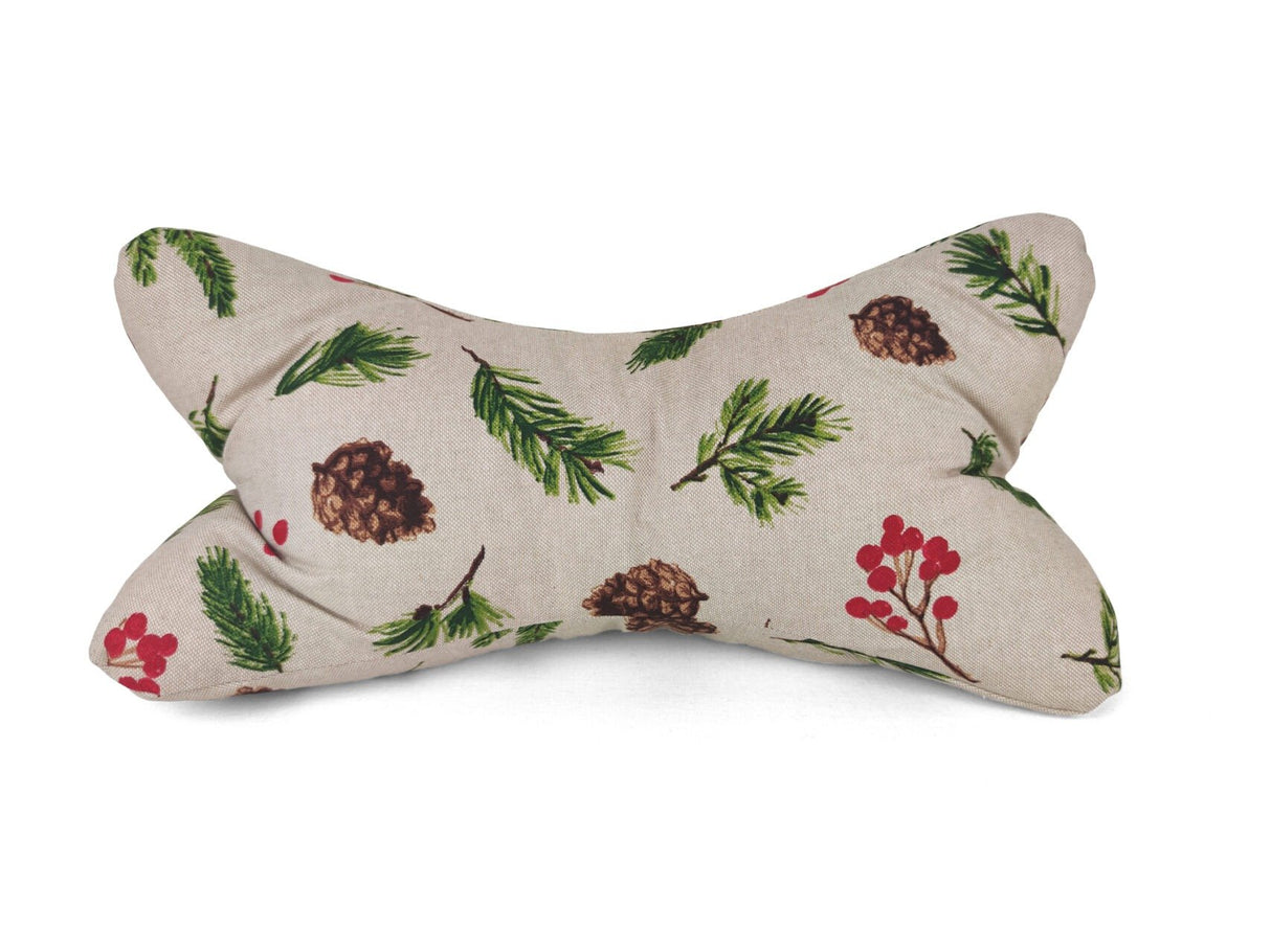 Leseknochen Kiefernzapfen und Zweige