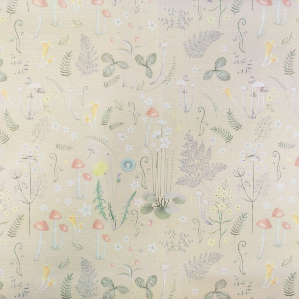 Leseknochen Natur Pilze