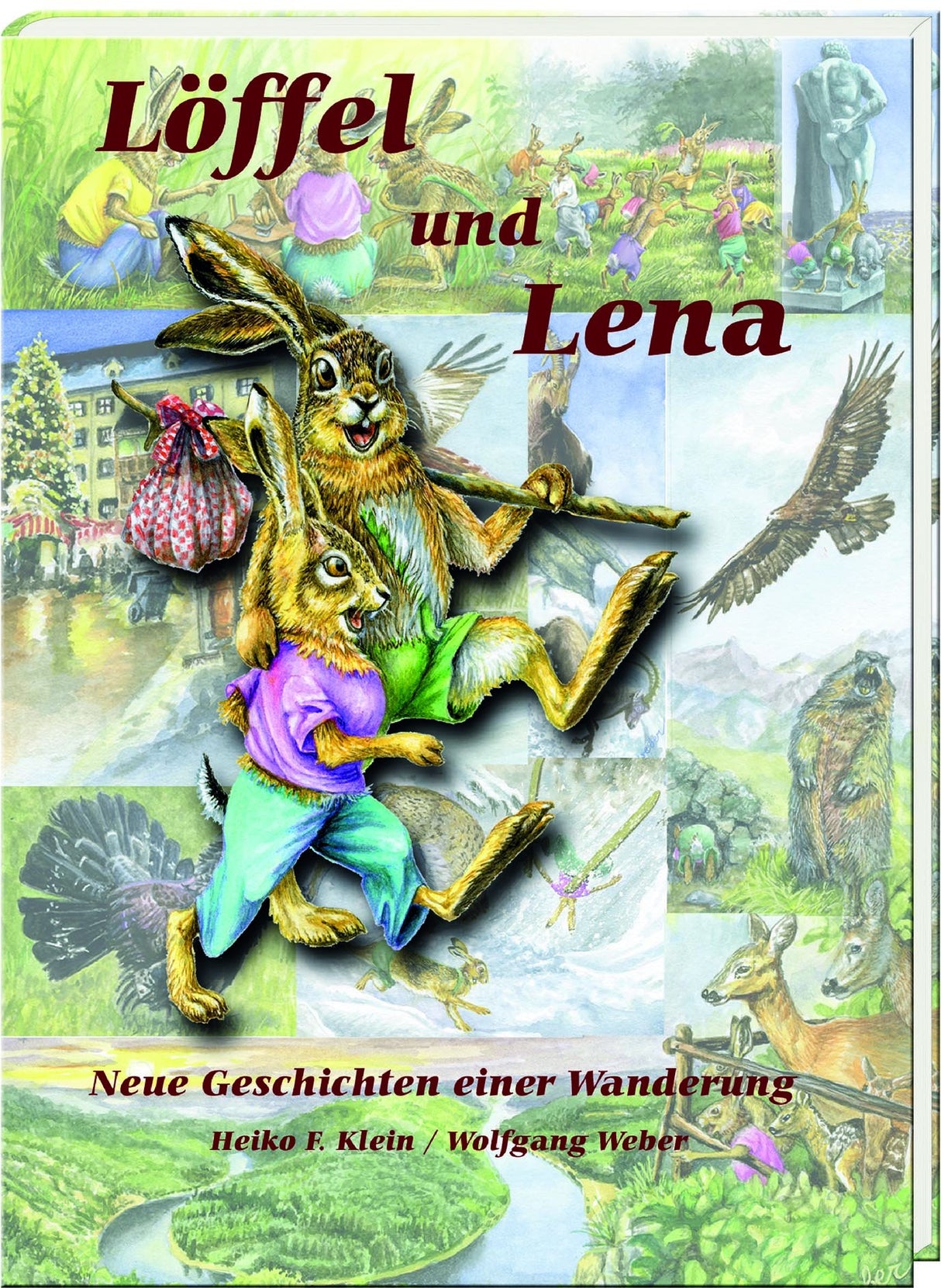 loeffel und lena kinderbuch mit hasen