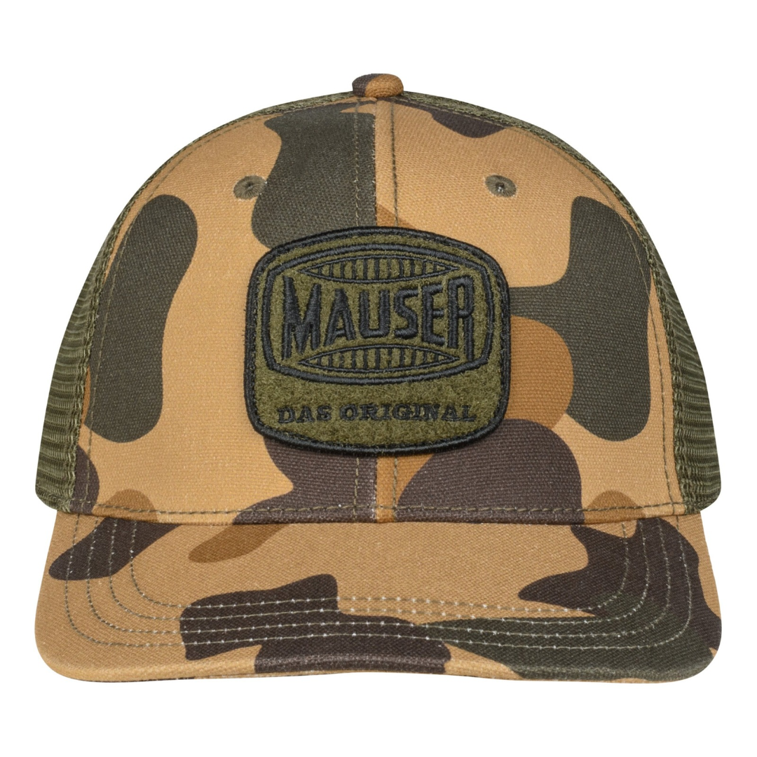 Mauser Cap Camo Mesh - Front - Mauser Logo