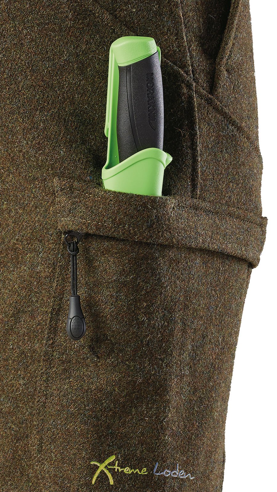 PSS Lodenhose Messertasche