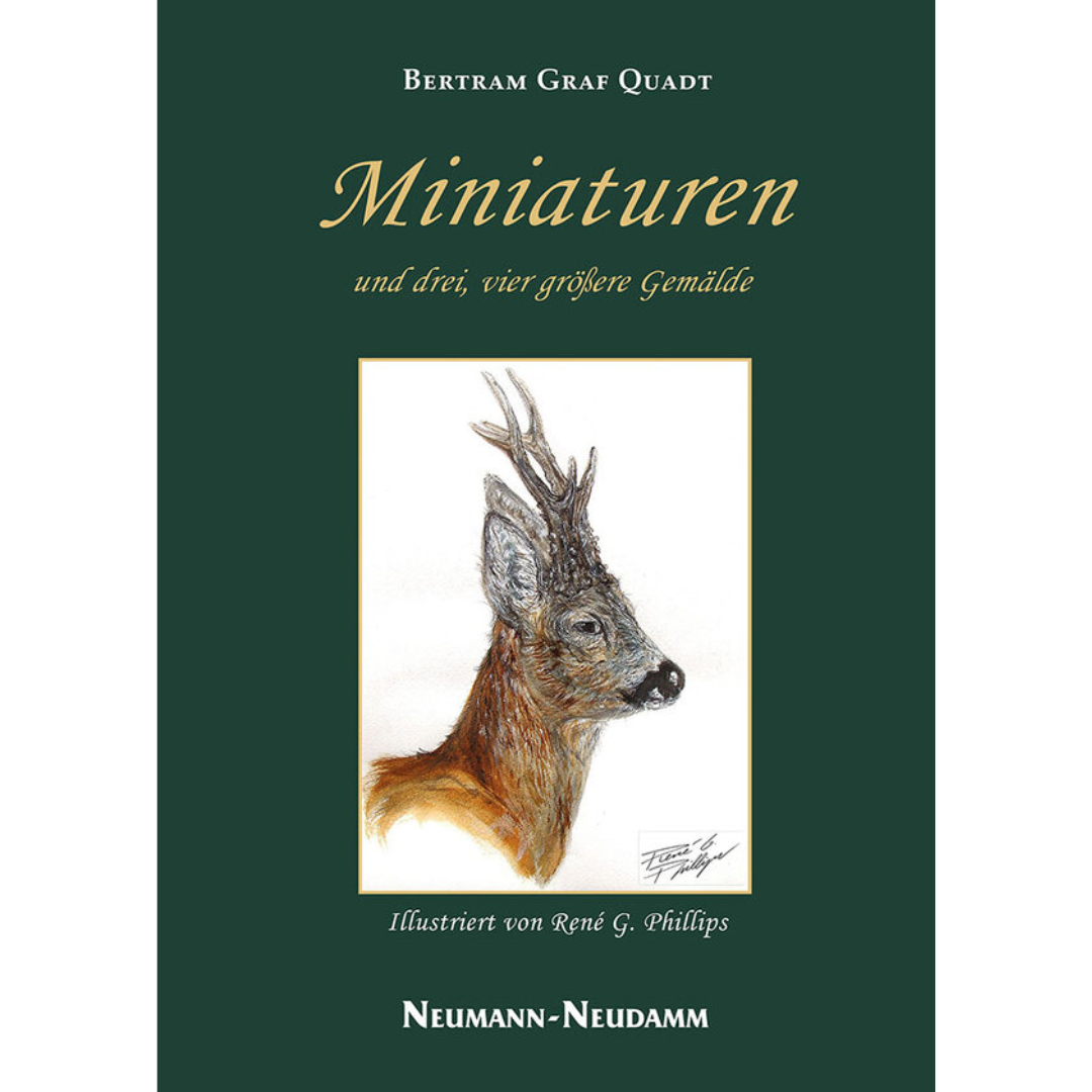 Miniaturen und drei, vier größere Gemälde