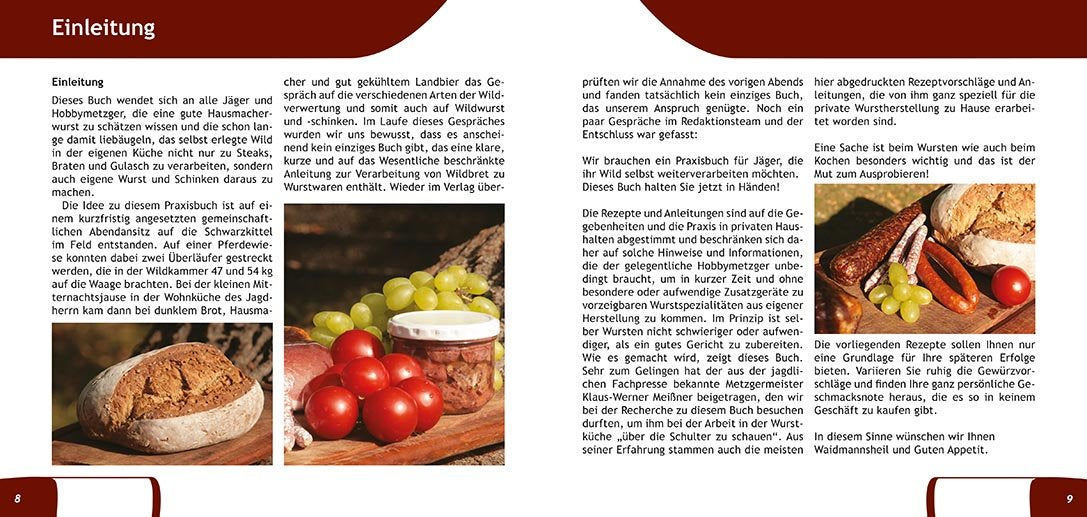 Wildwurst Rezepte Kochbuch