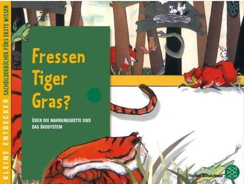 fressen tiger gras tierbuch fuer kinder