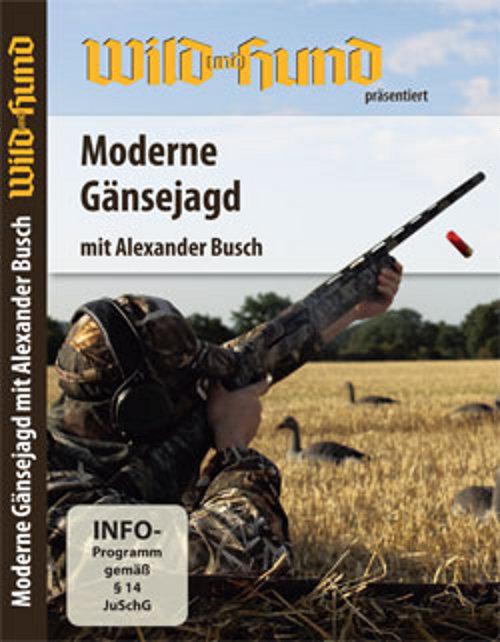 Moderne Gaensejagd Wild und Hund