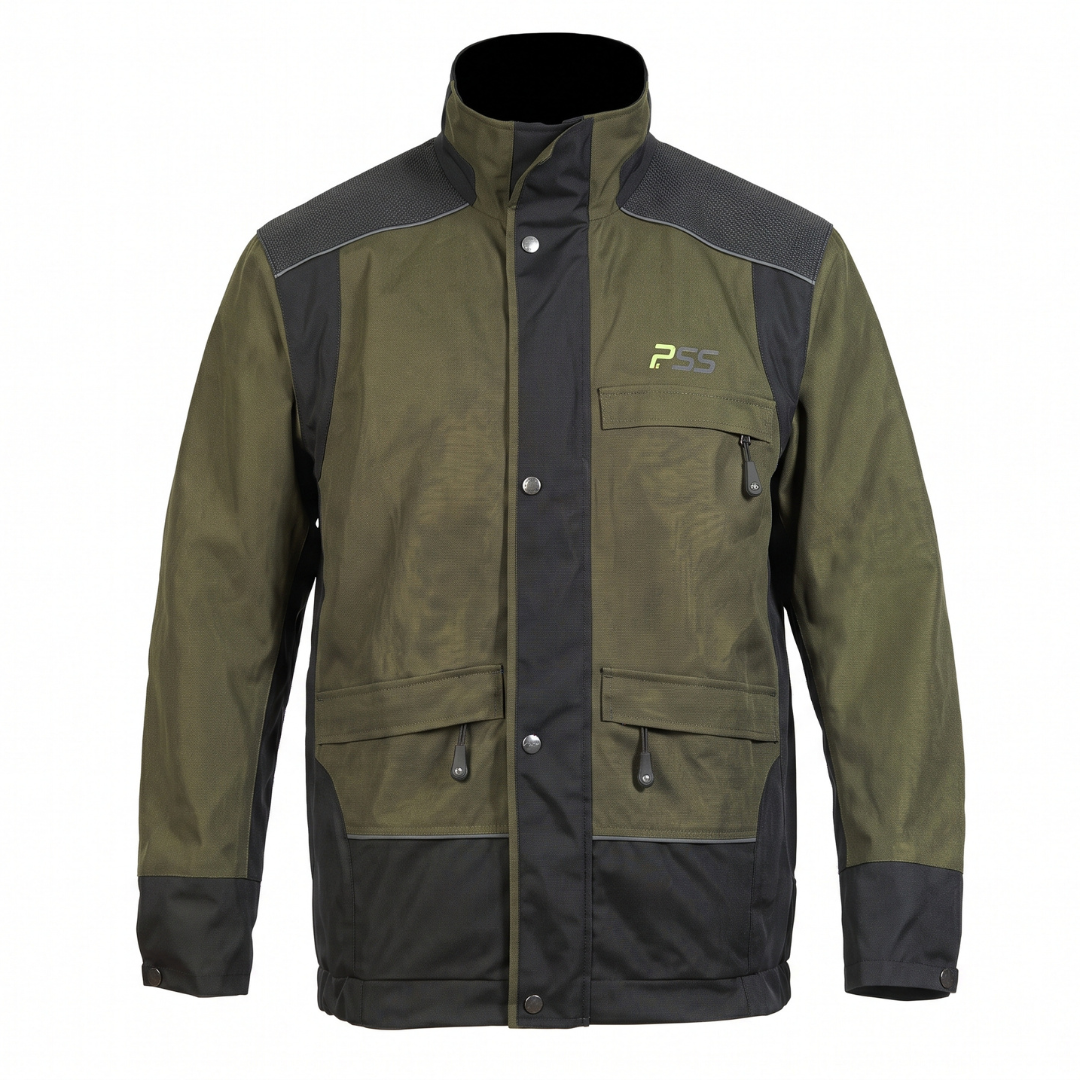 PSS X-treme Rain Regenjacke - Grün/Schwarz