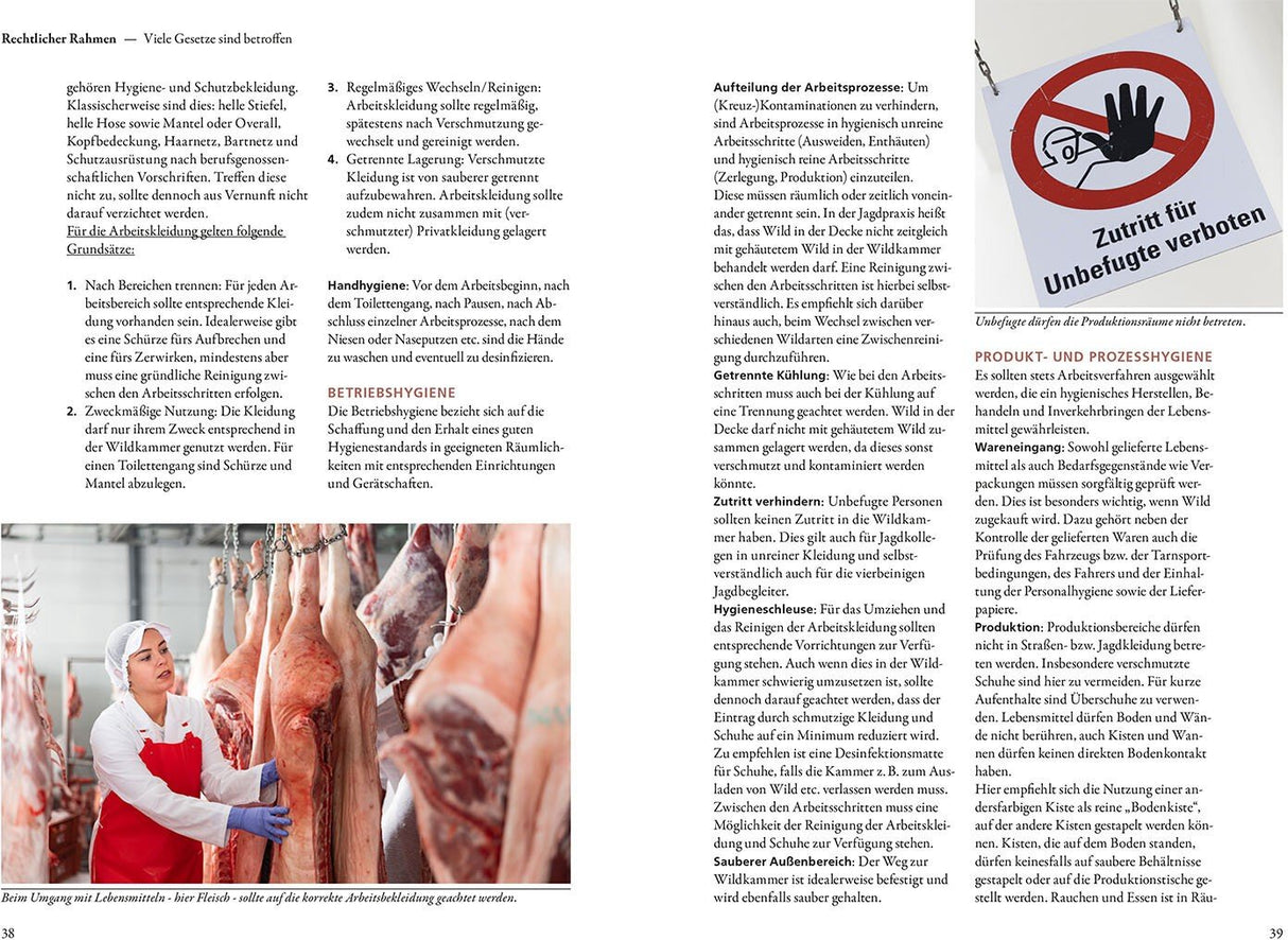 Gesetzliche Bestimmungen Wildbret