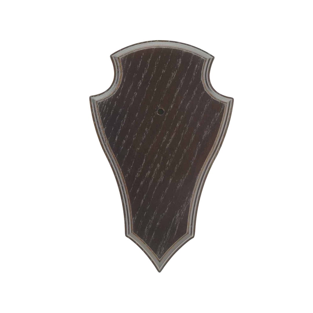 Rehbockbrett Eiche - Spitzform - dunkel