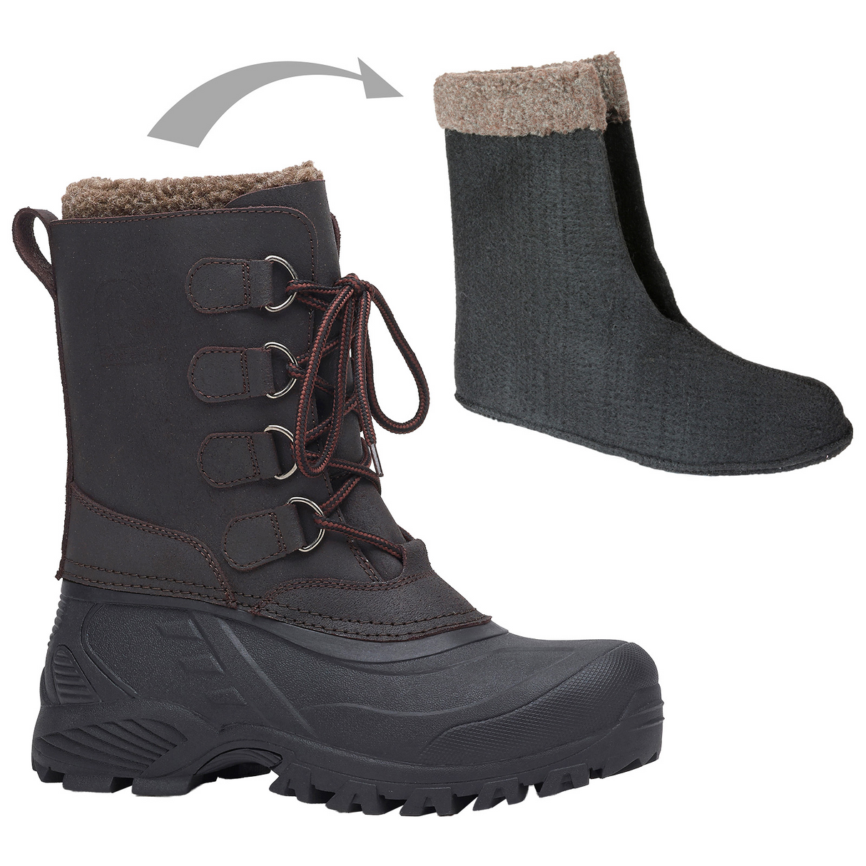 Rouchette Winterstiefel Hudson - Innenschuh