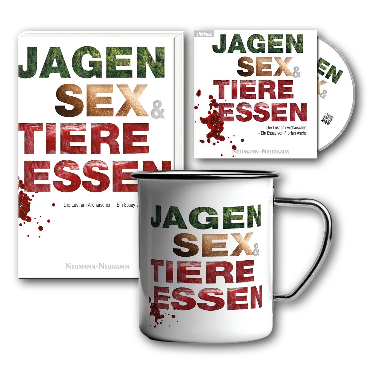jagen sex und tiere essen set