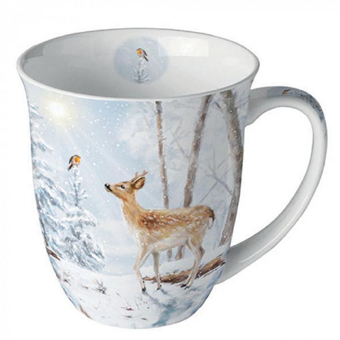 Tasse Winterwald