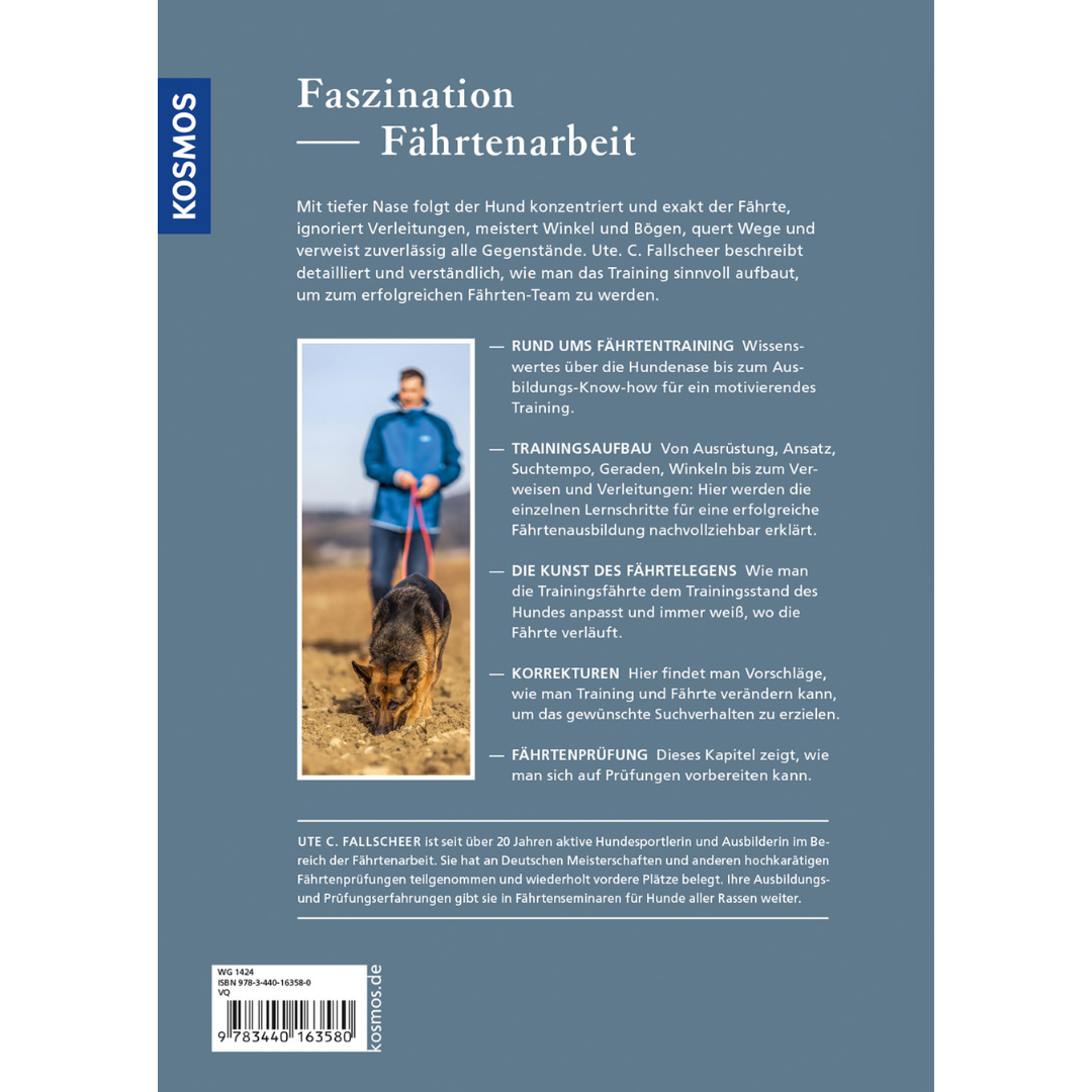 Trainingsbuch Fährtenarbeit - Backcover